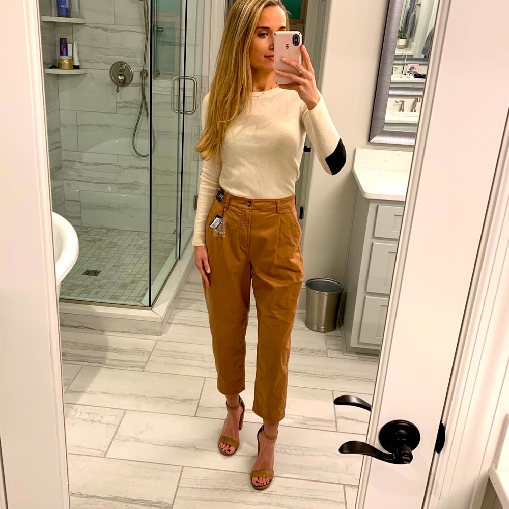 NWT Express Tapered Ankle High Rise Petite 2 pant